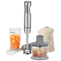 Cuisinart Smart Stick Variable Speed Immersion Blender with Chopper - Stainless Steel