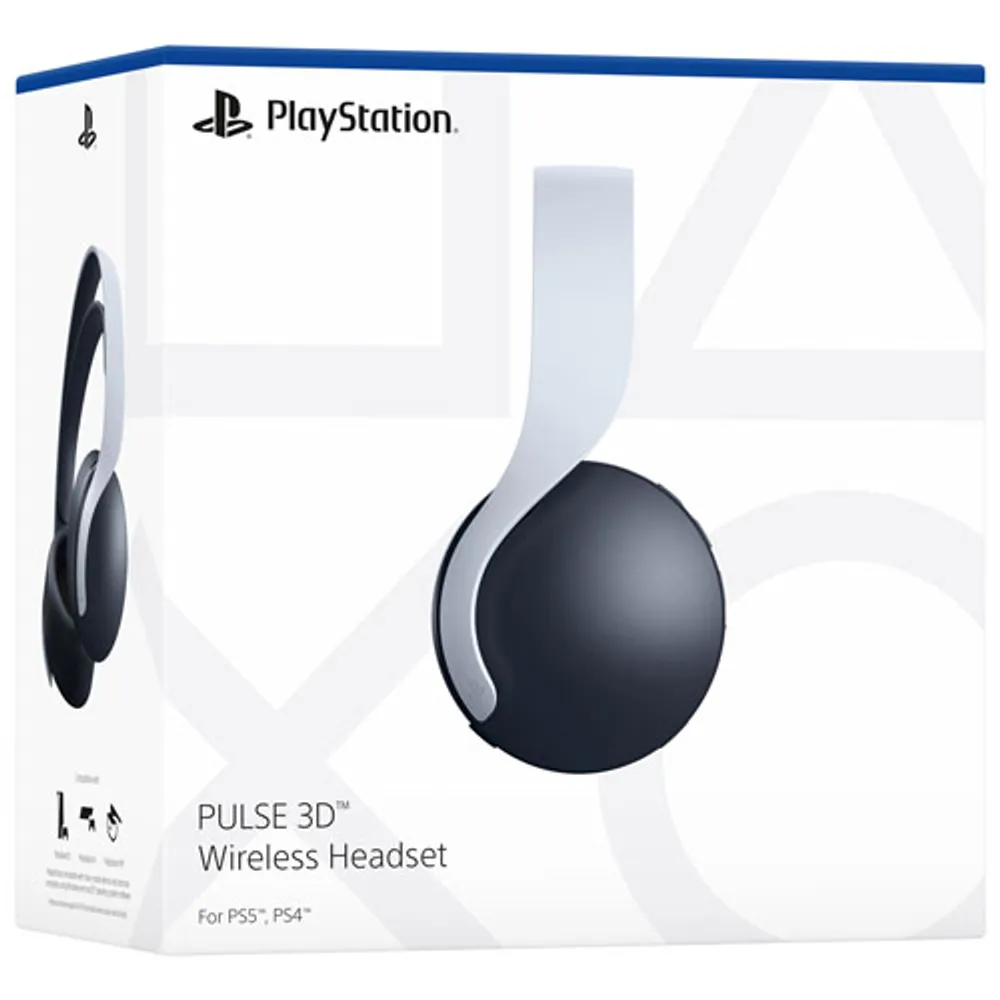 PlayStation PULSE 3D Wireless Gaming Headset for PlayStation 5 - White