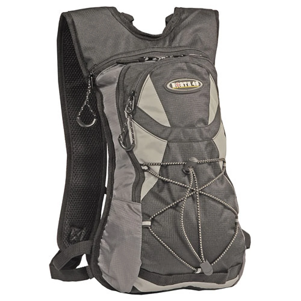 North 49 Booster Hydration Backpack - Black/Grey