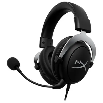 Casque de jeu CloudX de HyperX pour Xbox Series X|S / Xbox One - Noir/Argenté