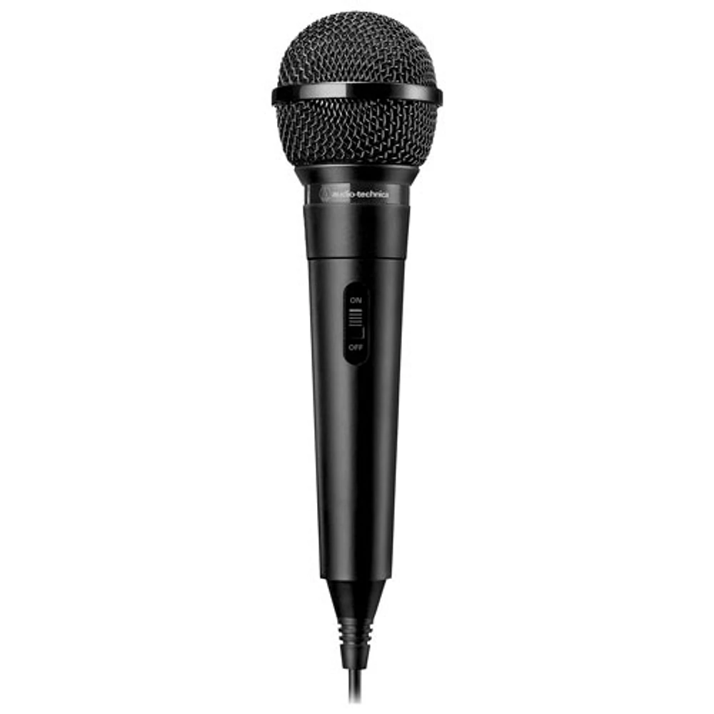 Microphone dynamique fixe 1/4 po ATR1100x d'Audio Technica - Noir