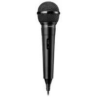 Audio Technica ATR1100x Fixed 1/4" Dynamic Microphone- Black