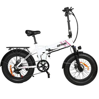 gotrax 20 inch folding electric bike fat tire