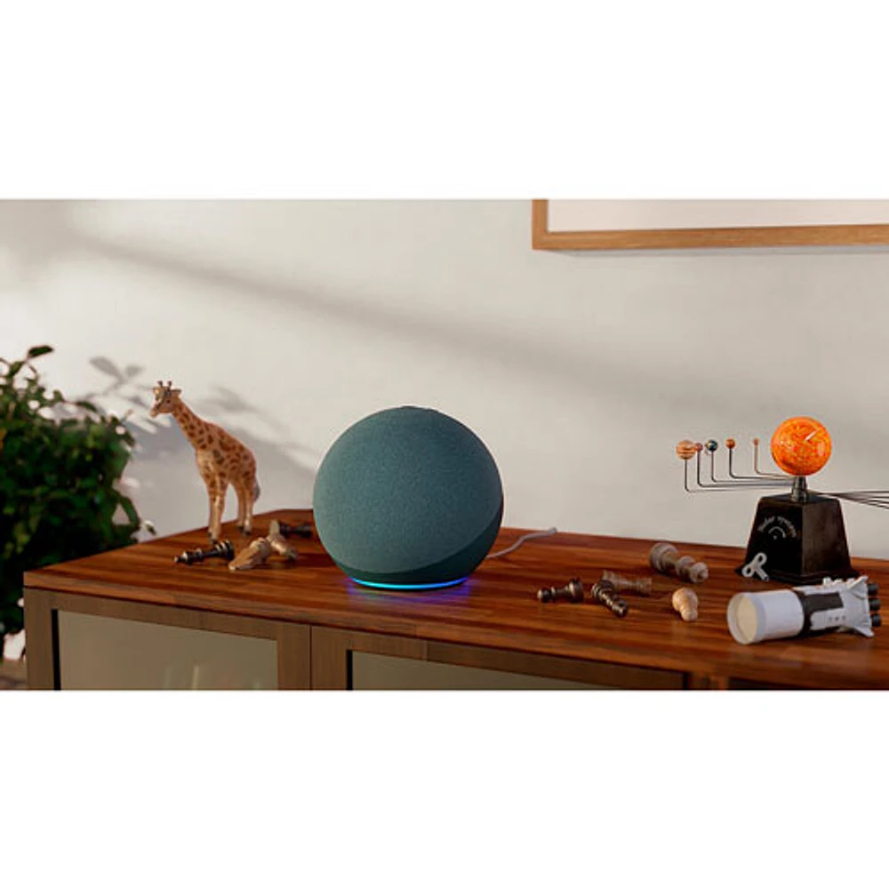 Amazon Echo (4th Gen) Smart Home Hub with Alexa - Twilight Blue