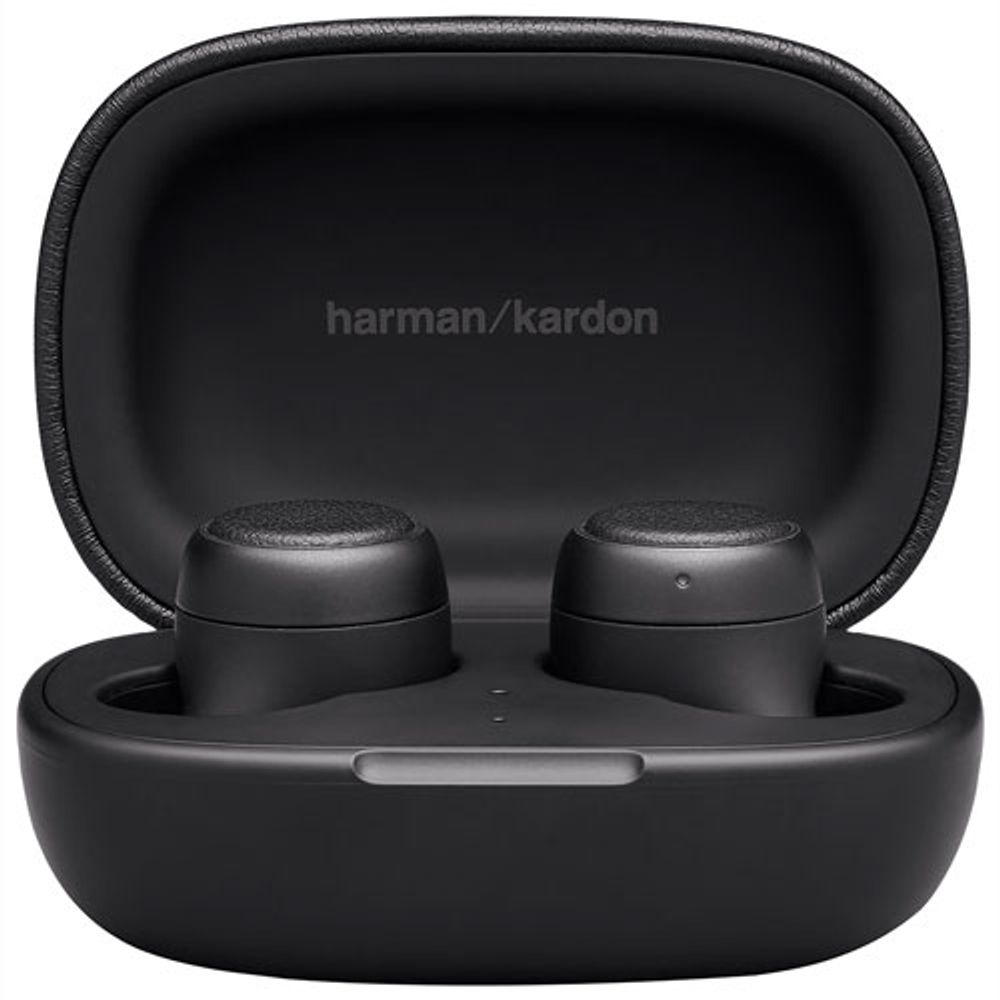 Harman Kardon FLY TWS In-Ear Sound Isolating True Wireless Earbuds - Black