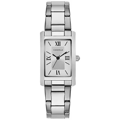 Caravelle Dress 33mm Women's Fashion Watch with Crystal Bezel