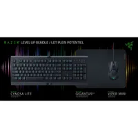 Razer Level Up Gaming Bundle with Keyboard, Mouse & Mousepad