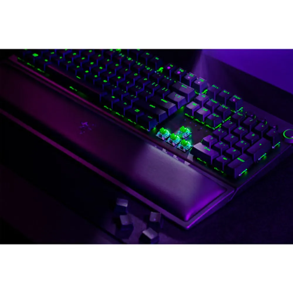 Razer BlackWidow V3 Pro Wireless Mechanical Green Switch Gaming Keyboard