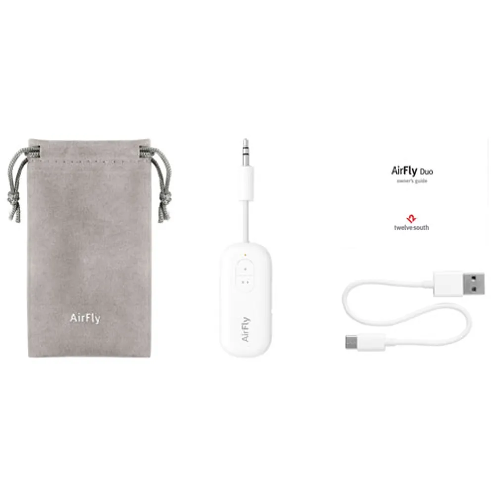 Twelve South Airfly Duo Universal Bluetooth Wireless Audio Transmitter (TS-12-1914)