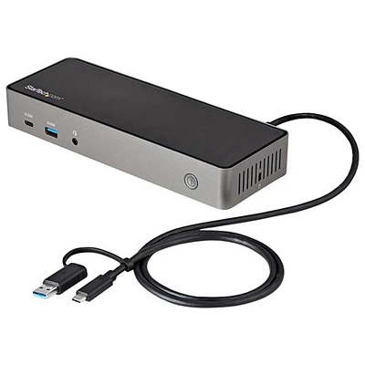 Station d'accueil USB-C à ports multiples 2e génération avec Power Delivery de StarTech (DK31C3HDPD)