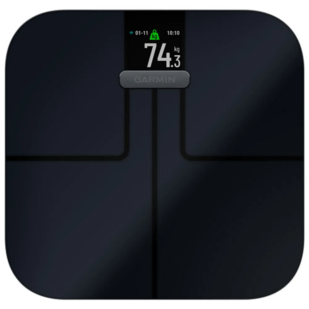 Pèse-personne intelligent S2 Wi-Fi Index de Garmin - Noir