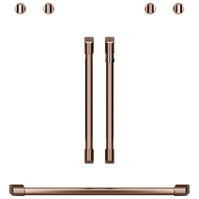 Café 7-Piece Wall Oven Handle & Knob Kit (CXWDFHKPMCU) - Brushed Copper