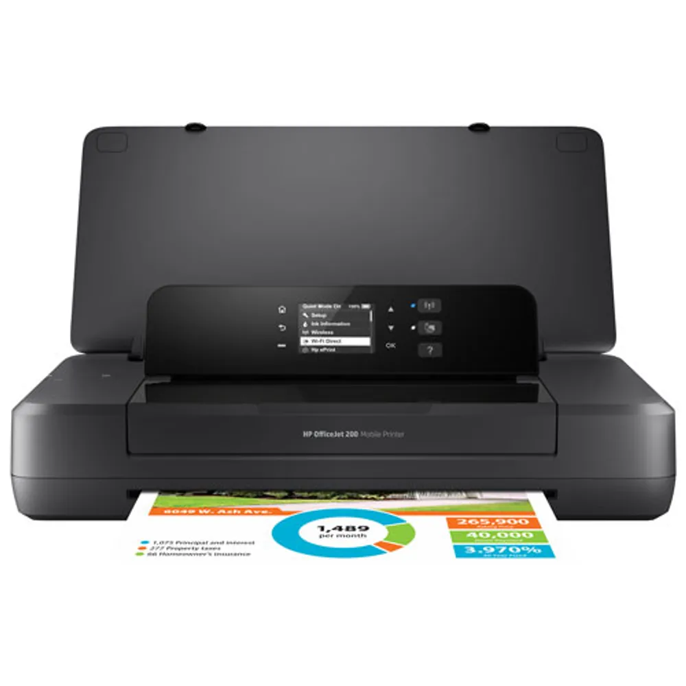 HP OfficeJet 200 Wireless Mobile Inkjet Printer