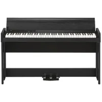 Korg C1 Air 88-Key Weighted Hammer Action Digital Piano with Stand (C1AIRBK) - Black