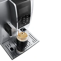 Machine à espresso automatique Dinamica de De'Longhi avec moussoir à lait LatteCrema - Inox