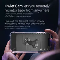 Owlet Cam Smart Video Baby Monitor with Room Temperature Sensor (OWL-BC04NNBBYH)