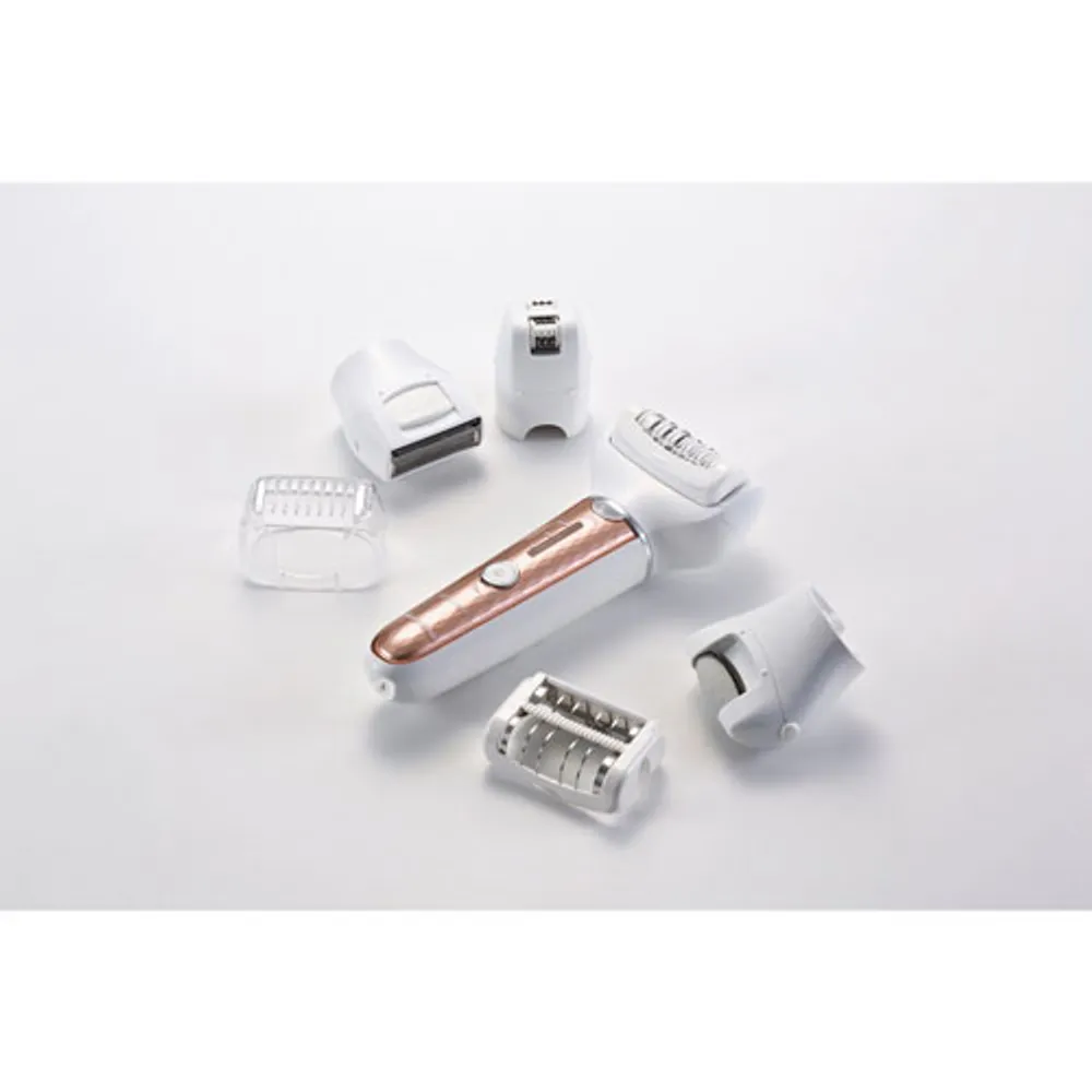 Panasonic Wet & Dry 9-in-1 Epilator Kit (ESEL8A) - Rose Gold