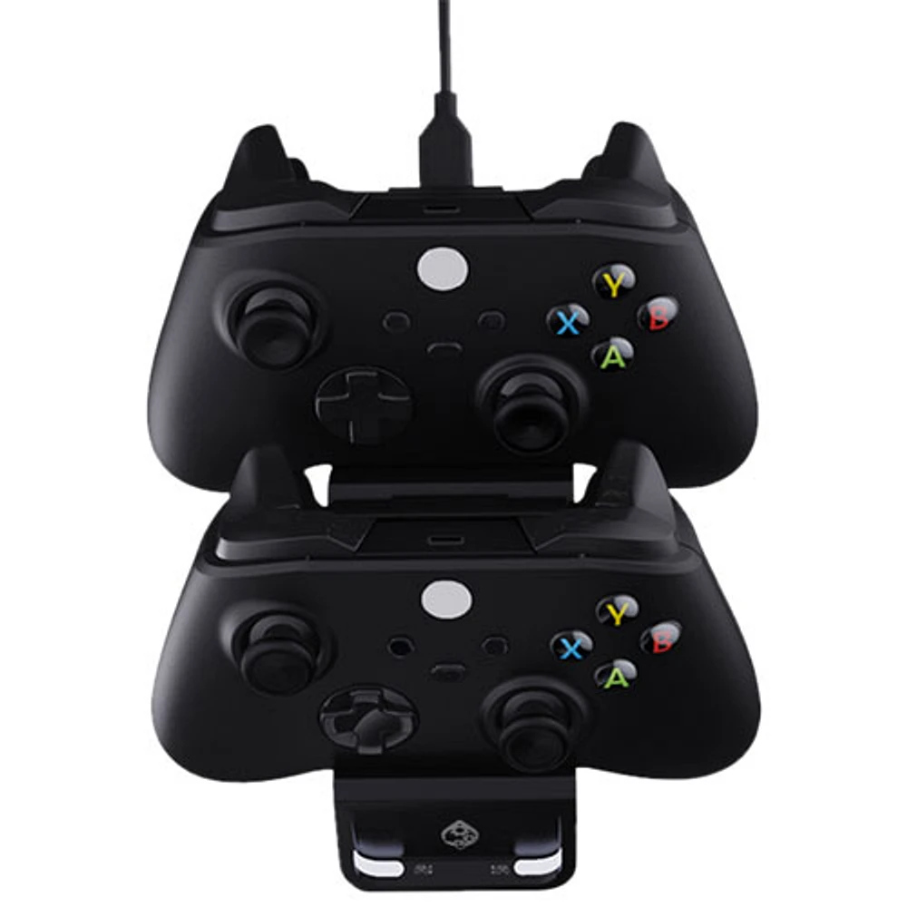 Station de chargement double avec batteries de Collective Minds pour manettes de Xbox Series X|S