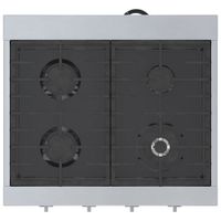 Bosch 30" 4-Burner Gas Cooktop (RGM8058UC) - Stainless Steel