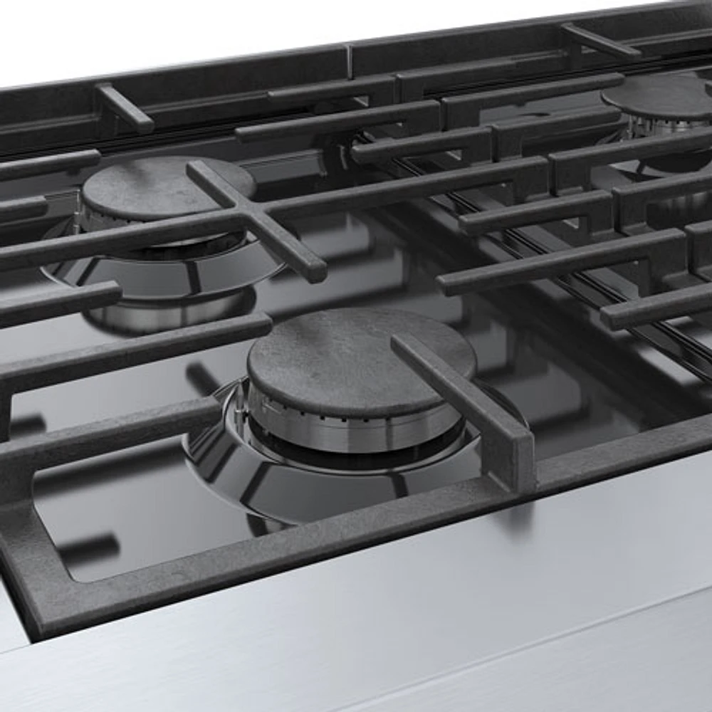 Surface de cuisson à gaz de 30 po à 4 brûleurs de Bosch (RGM8058UC) - Acier inoxydable