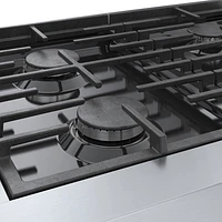 Surface de cuisson à gaz de 30 po à 4 brûleurs de Bosch (RGM8058UC) - Acier inoxydable