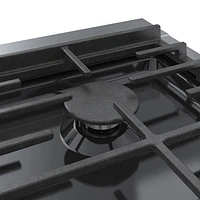 Surface de cuisson à gaz de 30 po à 4 brûleurs de Bosch (RGM8058UC) - Acier inoxydable