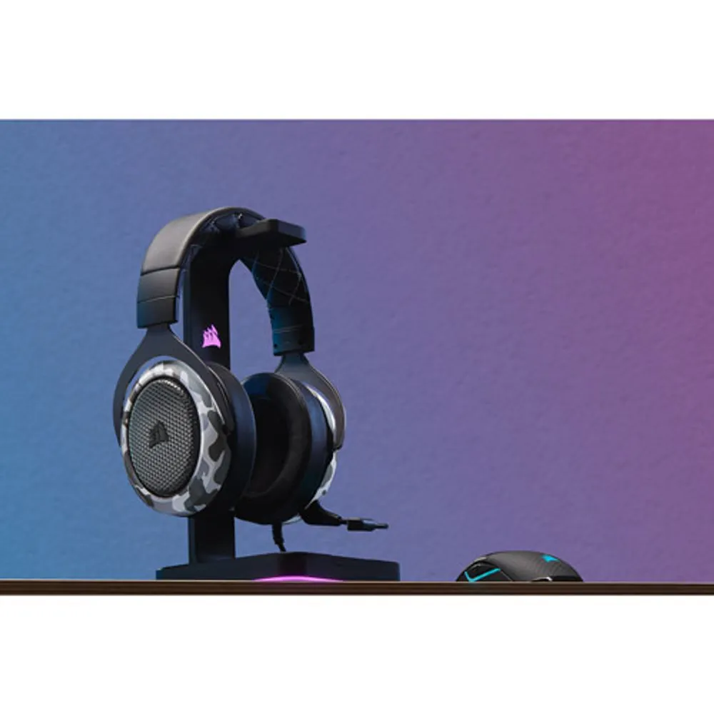 Corsair HS60 Haptic Gaming Headset - Black