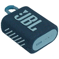 JBL Go 3 Waterproof Bluetooth Wireless Speaker - Blue