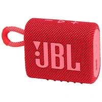 JBL Go 3 Waterproof Bluetooth Wireless Speaker - Red