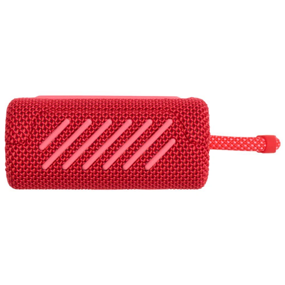 Haut-parleur sans fil Bluetooth étanche GO 3 de JBL - Rouge