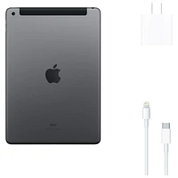 iPad 10,2 po 32 Go Wi-Fi 4G LTE Apple avec Rogers (8e gén.) - Gris cosmique- Financement mensuel