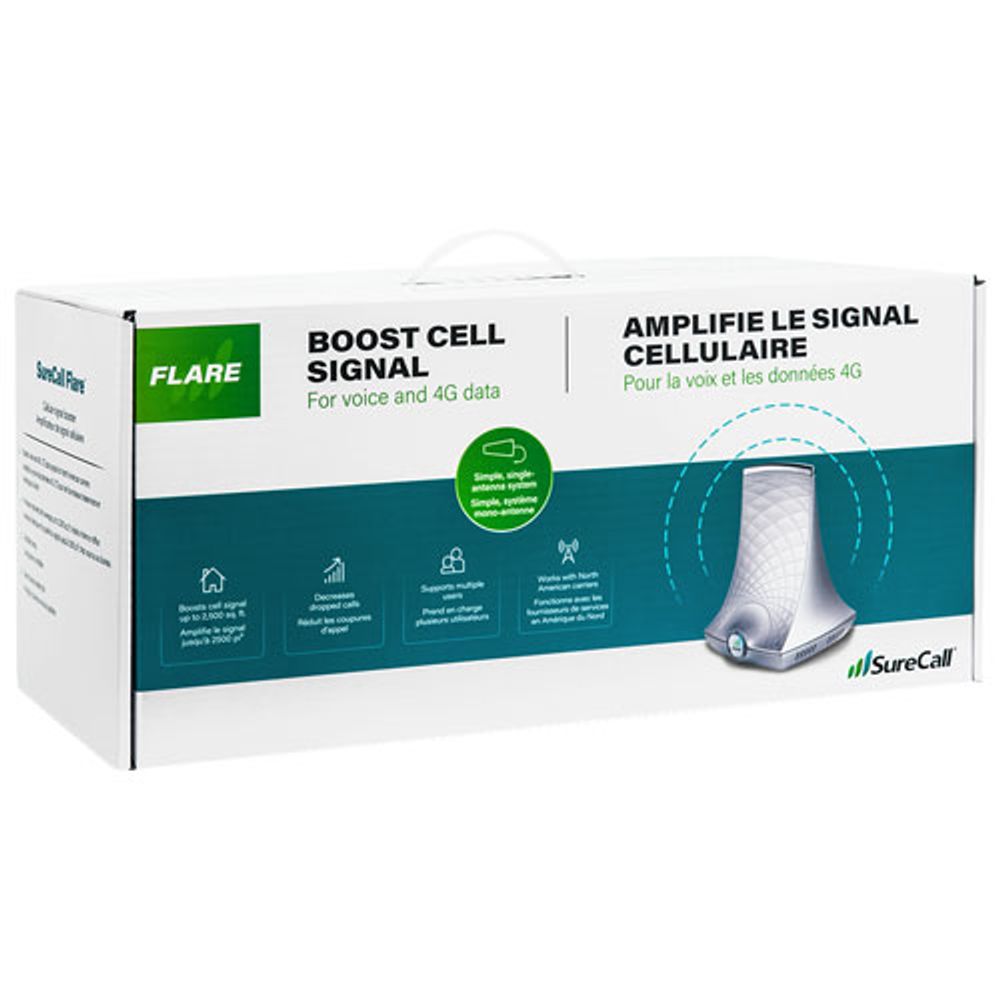 SureCall Flare 3.0 Indoor Cellphone Signal Booster (SC-Flare3CA)