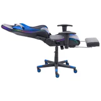 Naz Ultimate Ergonomic Faux Leather RGB Gaming Chair - Blue/Black