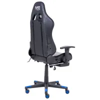 Naz Ultimate Ergonomic Faux Leather RGB Gaming Chair - Blue/Black