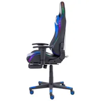 Naz Ultimate Ergonomic Faux Leather RGB Gaming Chair - Blue/Black