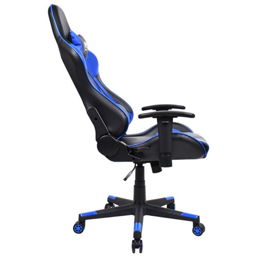 Naz Pro Ergonomic Faux Leather Gaming Chair - Blue/Black