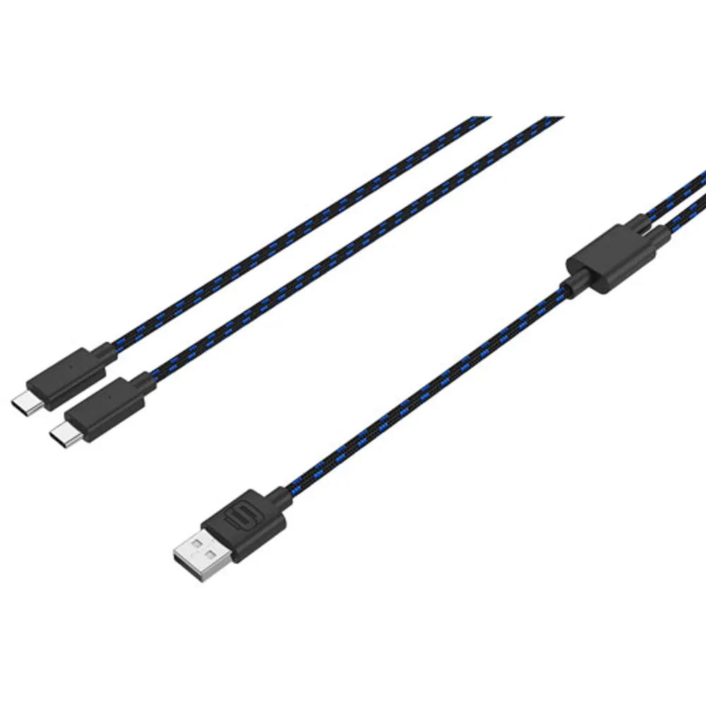 Surge Dual USB-C Controller Charging Cable for PS5