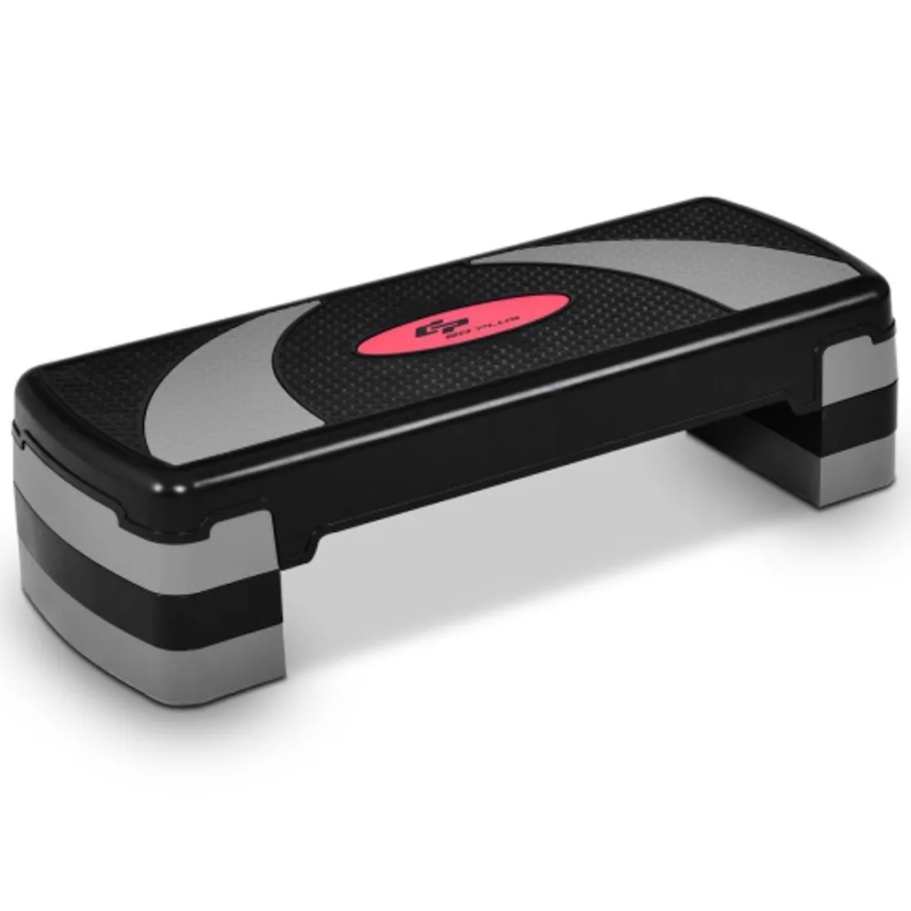 Stamina 3-Level Aerobic Step Deck stepper adjust 4-6-8 workout