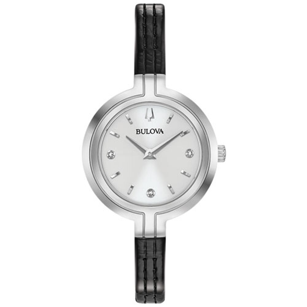 Bulova Rhapsody Quartz Watch 30mm Women's Watch - Silver-Tone Case