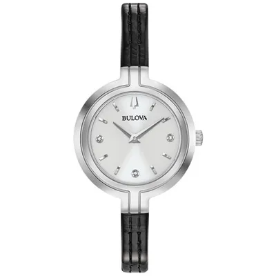 Bulova Rhapsody Quartz Watch 30mm Women's Watch - Silver-Tone Case