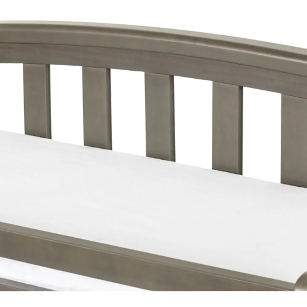 Forever Eclectic Curve Top Changing Table - Dapper Grey