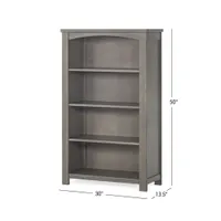 Forever Eclectic Harmony 50" 4-Shelf Kids Bookcase - Dapper Grey