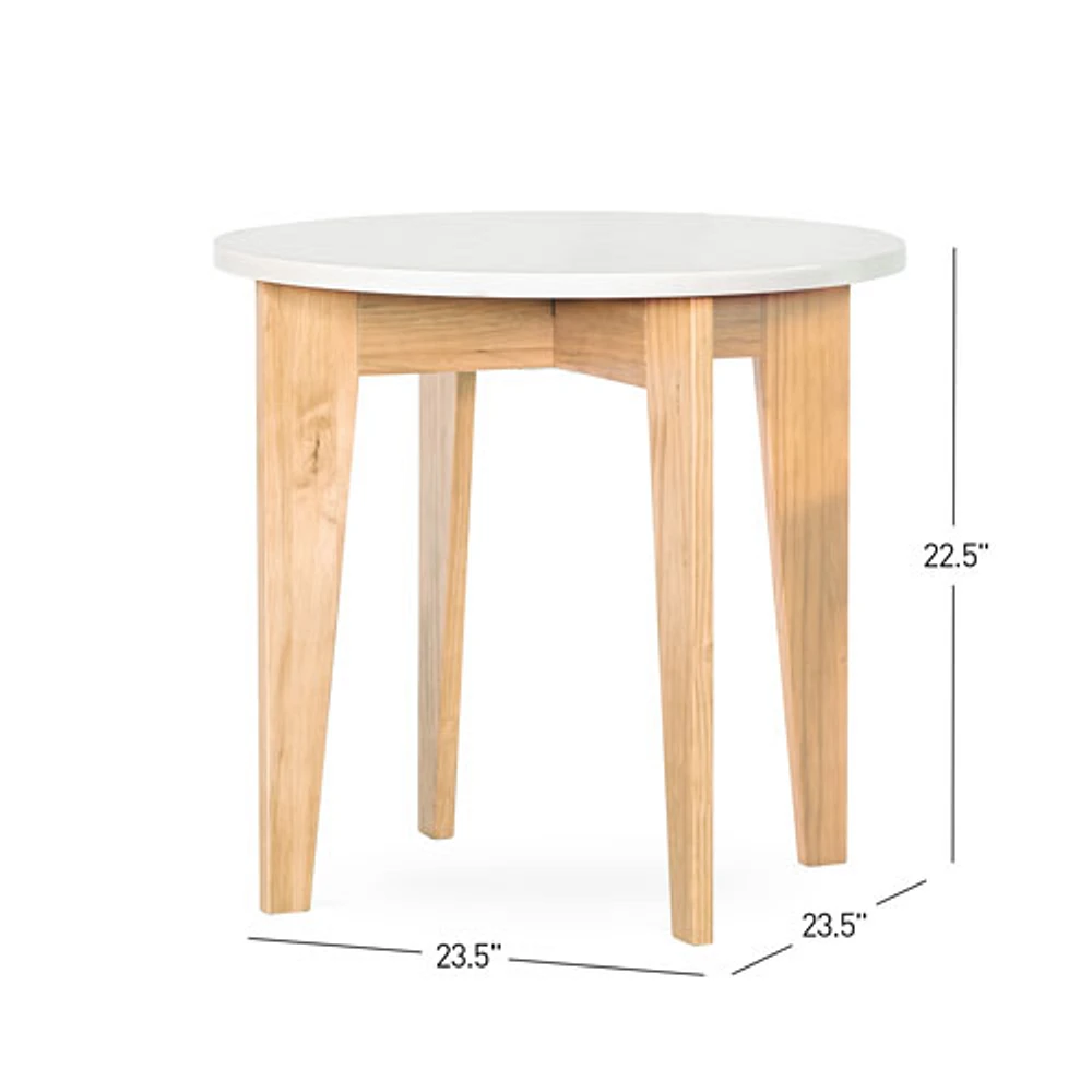 Forever Eclectic Geo 3-Piece Kids Table & Stool Set