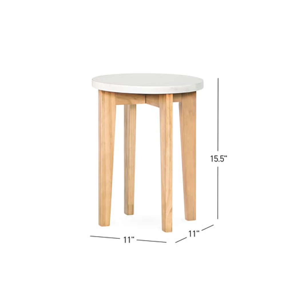 Forever Eclectic Geo 3-Piece Kids Table & Stool Set