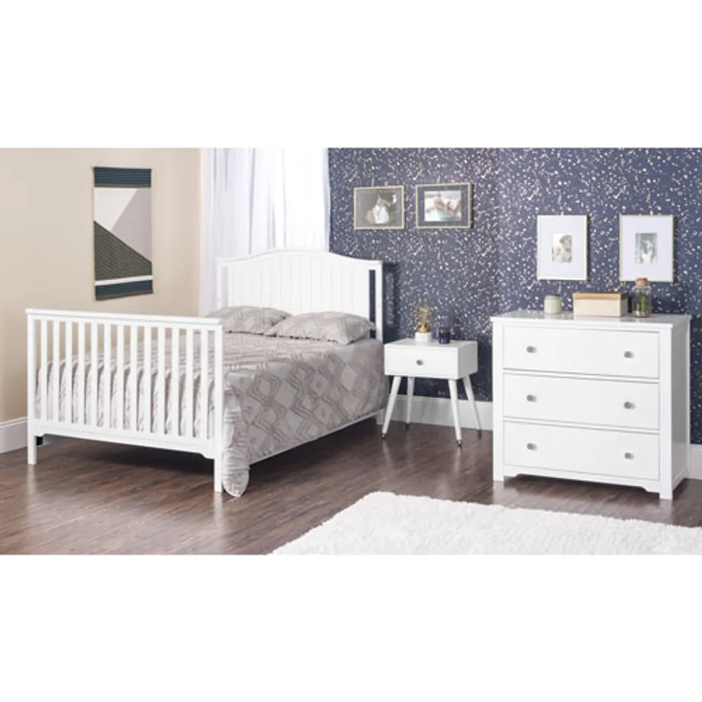 Forever Eclectic Mod Modern 1-Drawer Kids Nightstand