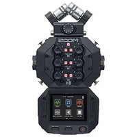Zoom H8 Handy 12-Track Digital Recorder - Black