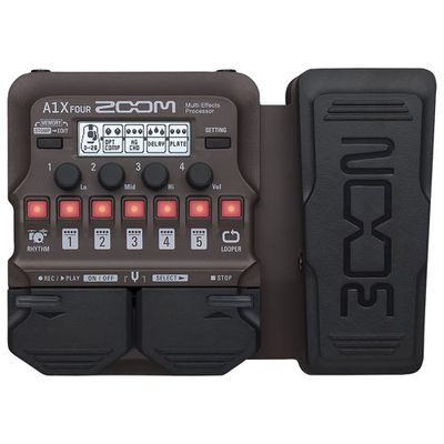 Zoom Acoustic Multi-Effects Processor Pedal (A1X FOUR)