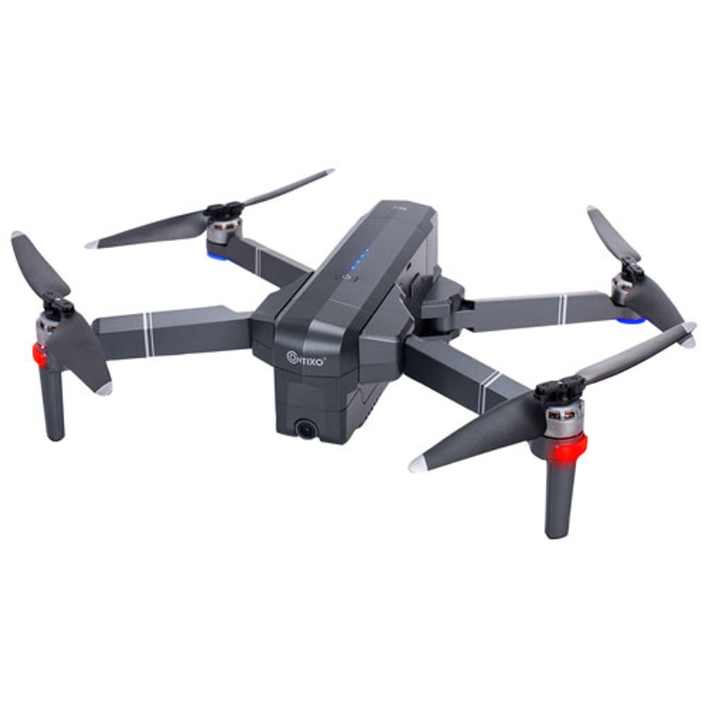 Contixo F24 Quadcopter Drone with Camera & Controller - Ready-to-Fly - Grey