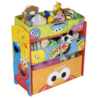 Delta Children Sesame Street 6-Bin Toy Organizer