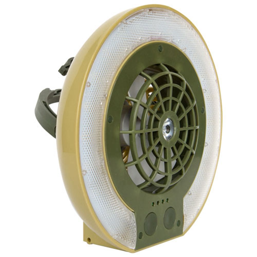 Tru De-Light Rechargeable Li-ion LED Fan Light - Green